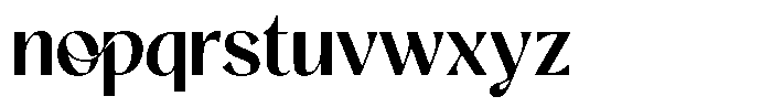 Ageia Font LOWERCASE