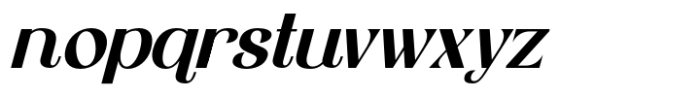 Agelia Italic Font LOWERCASE