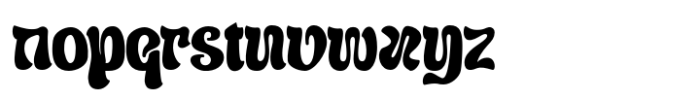 Agemate Font LOWERCASE