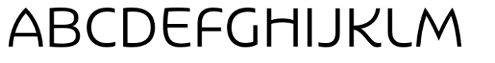 Agera Gothic Light Font UPPERCASE