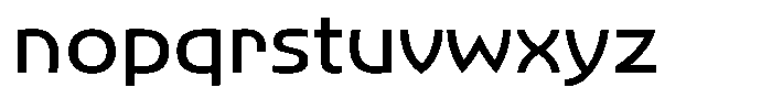 Agera Gothic Variable Font LOWERCASE