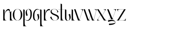 Ager Font LOWERCASE