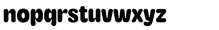 Ageris Bold Font LOWERCASE