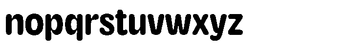 Ageris Medium Font LOWERCASE