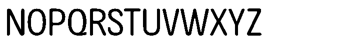 Ageris Thin Font UPPERCASE