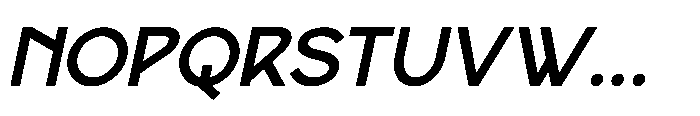 Agern Bold Italic Font UPPERCASE