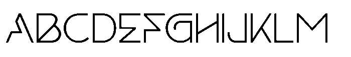Agern Thin Font UPPERCASE
