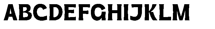 Agesia Display Regular Font UPPERCASE