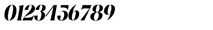 Agesta Serif Condensed Oblique Font OTHER CHARS