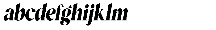 Agesta Serif Condensed Oblique FONT