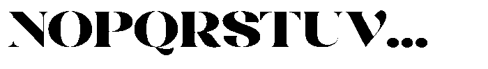 Agesta Serif Expanded Font UPPERCASE