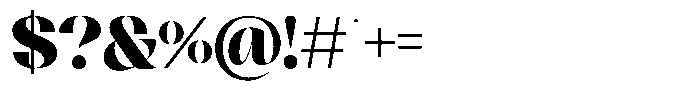 Agesta Serif Regular Font OTHER CHARS