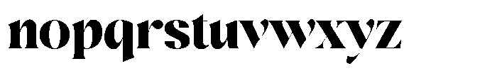 Agesta Serif Regular Font LOWERCASE