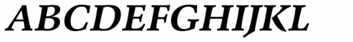 Agfa Wile Roman Bold Italic Font UPPERCASE