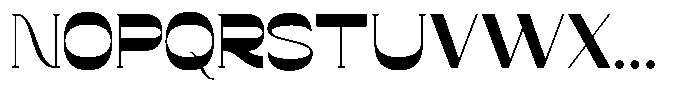 Aghesya Font UPPERCASE