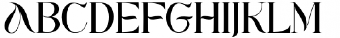 Aghisna Display Regular Font UPPERCASE
