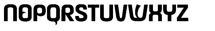 Aghor Font UPPERCASE