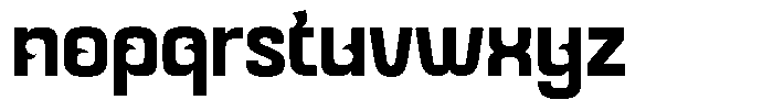 Aghor Font LOWERCASE