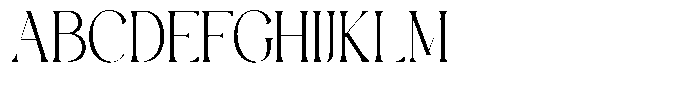 Agifted Font UPPERCASE