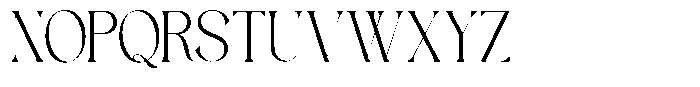 Agifted Font UPPERCASE