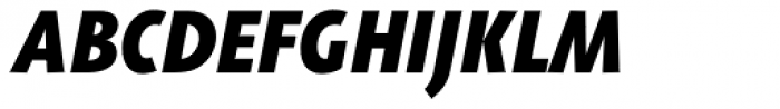 Agilita Pro Condensed Black Italic Font UPPERCASE