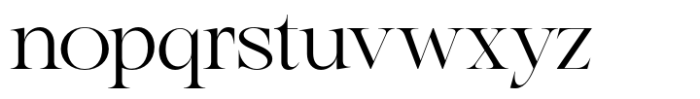 Agista Display Font LOWERCASE