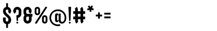 Agistors Regular Font OTHER CHARS