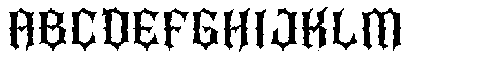 Agitator Stamp Font UPPERCASE