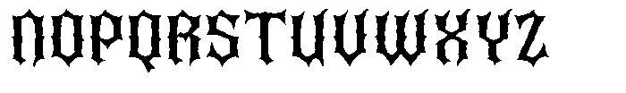 Agitator Stamp Font UPPERCASE