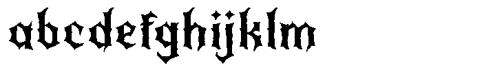 Agitator Stamp FONT