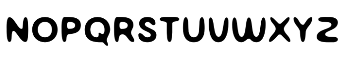 Agiven Blur Regular Font UPPERCASE