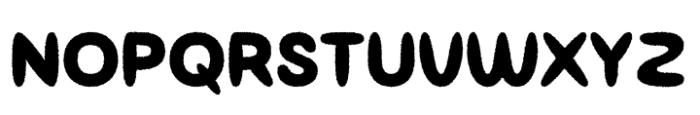 Agiven Rough Font UPPERCASE