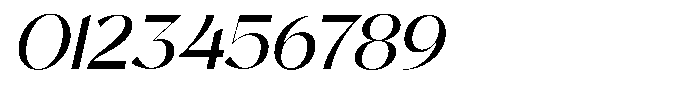 Aglorin Italic Font OTHER CHARS