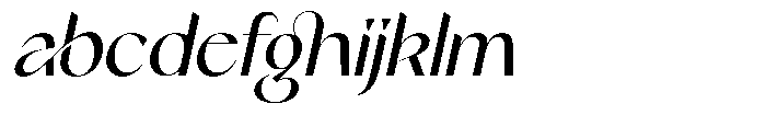 Aglorin Italic FONT