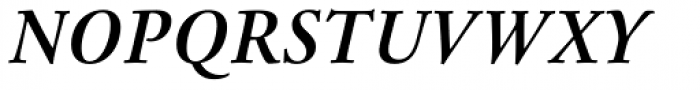 Agmena Paneuropean SemiBold Italic Font UPPERCASE