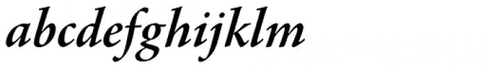 Agmena Paneuropean SemiBold Italic Font LOWERCASE