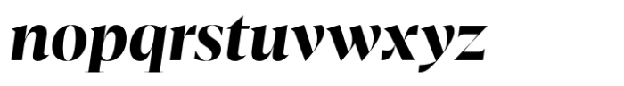 Agna Display Bold Italic Font LOWERCASE