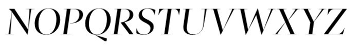 Agna Display Book Italic Font UPPERCASE