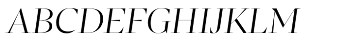 Agna Display Light Italic Font UPPERCASE