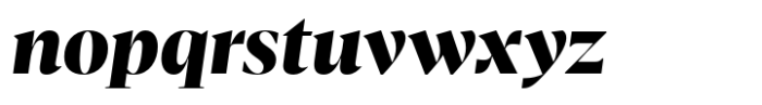 Agna Headline Black Italic Font LOWERCASE