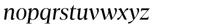 Agna Subhead Book Italic Font LOWERCASE