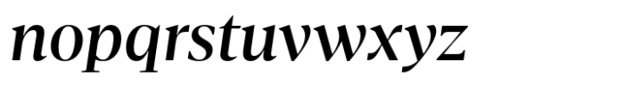 Agna Subhead Medium Italic Font LOWERCASE