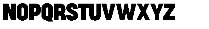 Agnar Black Font UPPERCASE