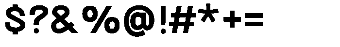 Agnar Bold Font OTHER CHARS