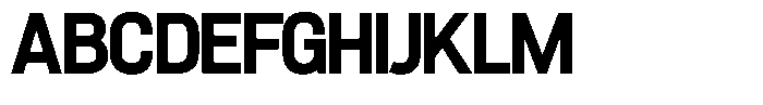 Agnar Bold Font UPPERCASE
