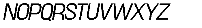 Agnar Light Italic Font UPPERCASE