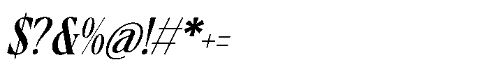 Agnofy Rusting Italic Font OTHER CHARS