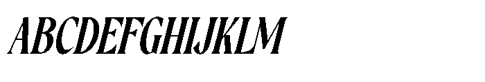 Agnofy Rusting Italic Font UPPERCASE