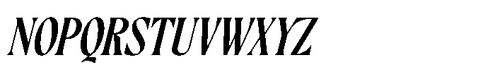 Agnofy Rusting Italic Font UPPERCASE
