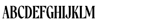 Agnofy Rusting Regular Font UPPERCASE